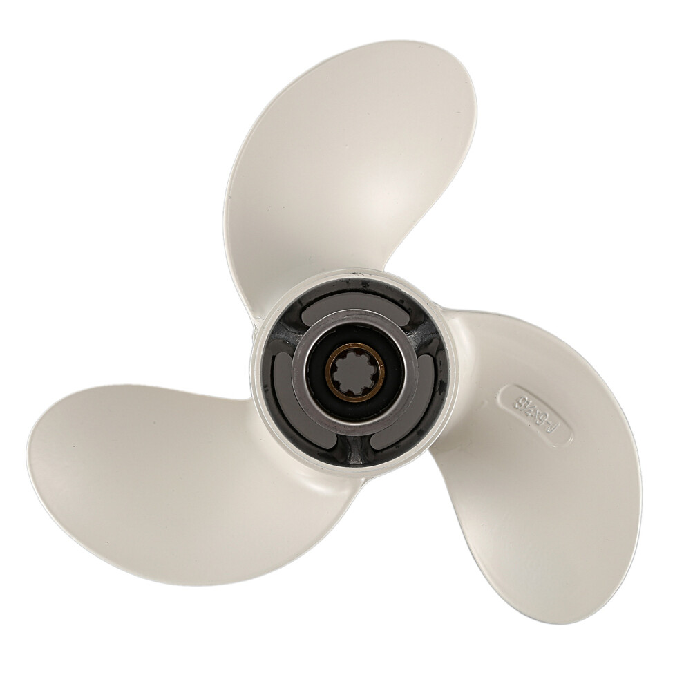 9 1/4 X 9-J New Aluminum Alloy 3 Blade Outboard Propeller For 9.9-15Hp 4763973158968