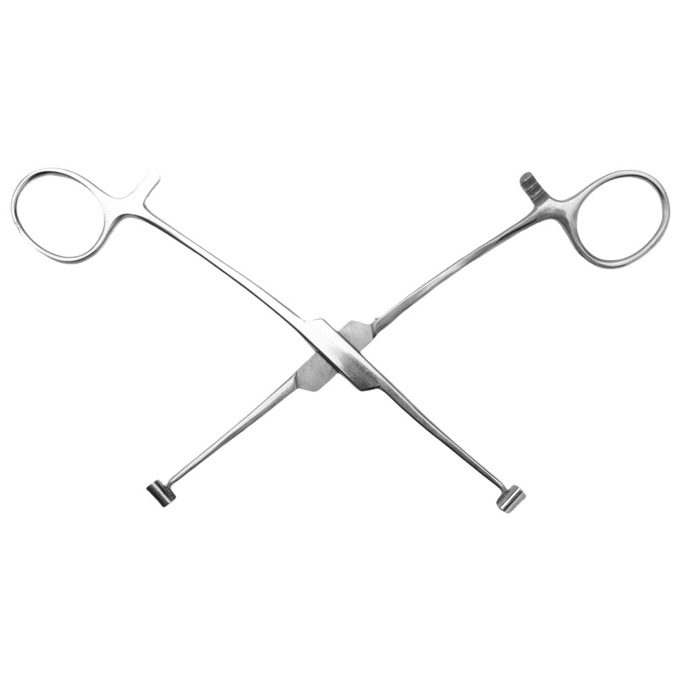 Tlily Septum Forcep Stainless Steel Needle Clamp, Body Piercing Tool Professional Puncture Tool For Eyebrow Pierced