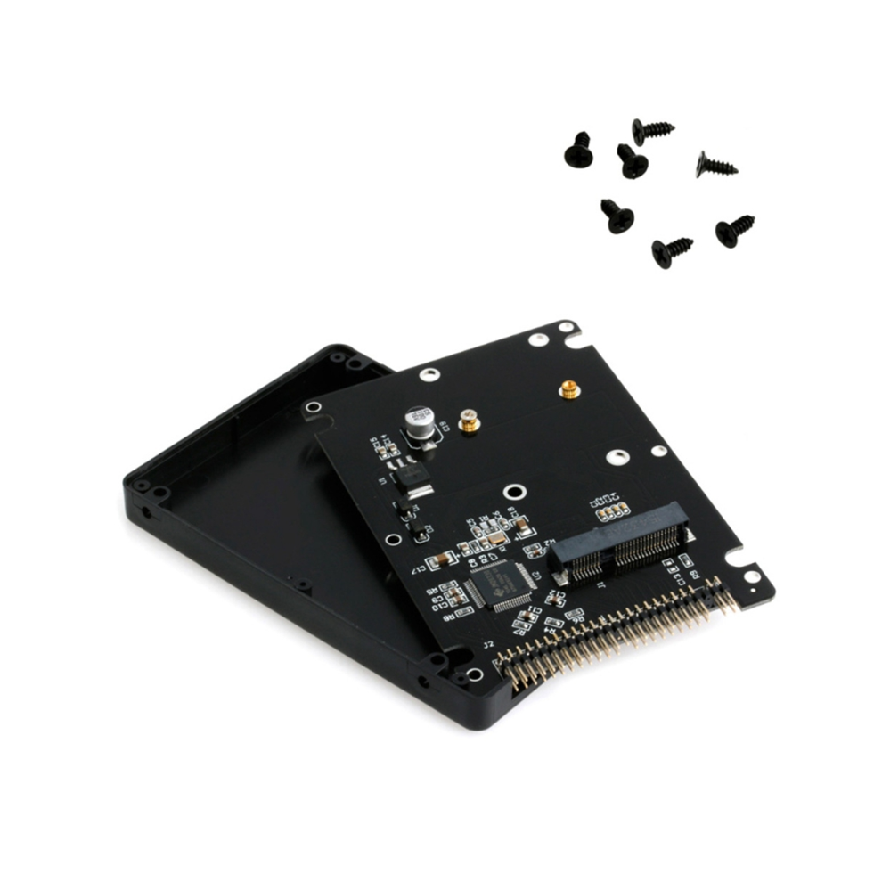 Msata To 2.5 Inch 44Pin Ide Hdd Ssd Adapter Msata To Pata Converter Adapter Card With Case 4763973166017