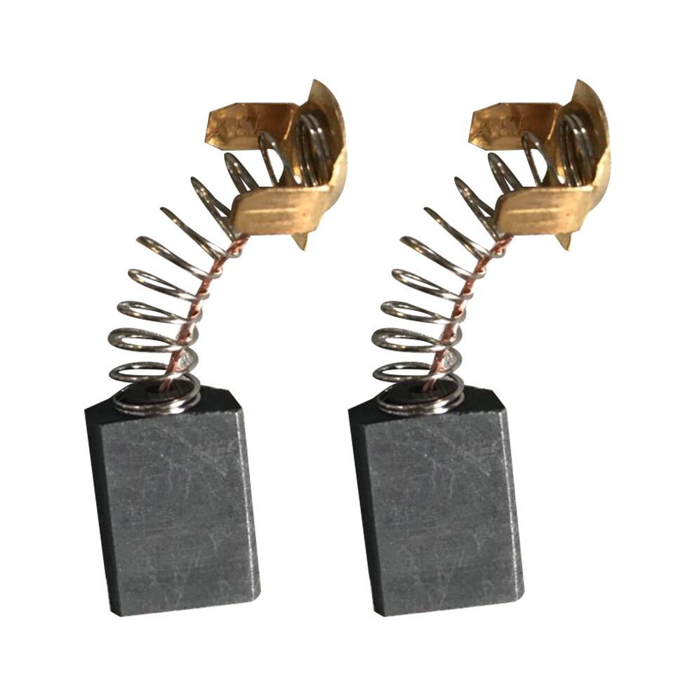 Balais de moteur en acier inoxydable + carbone 18 mm x 13 mm x 7 mm - 2 pièces