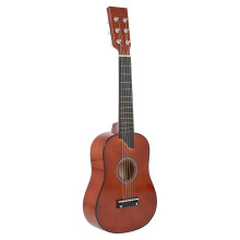 25 Zoll Mini-Kleingitarre aus Linde, 6 Saiten, Akustikgitarre mit Plektrum-Saiten für Anfänger und Kinder