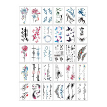 30 Teile/satz Sexy Dark Temporäre Tattoo Aufkleber Wasserdicht Temporäre Tattoo Tattoo Aufkleber