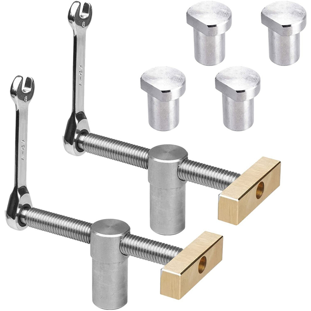 Woodworking Adjustable Desktop Clip With 4Pc 20Mm Dog Holes Stop,Clip Clamp Fixture Vise Joinery Carpenter Tools 4763973190517