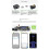 30Kg High Precision High Programmable 360degree Magnetic Encoder Serial Bus Servo ST3215 12V Two-Way Feedback 5