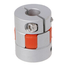 5mmx8mmx25mm CNC Flexible Plum Jaw Shaft Coupling Coupler New