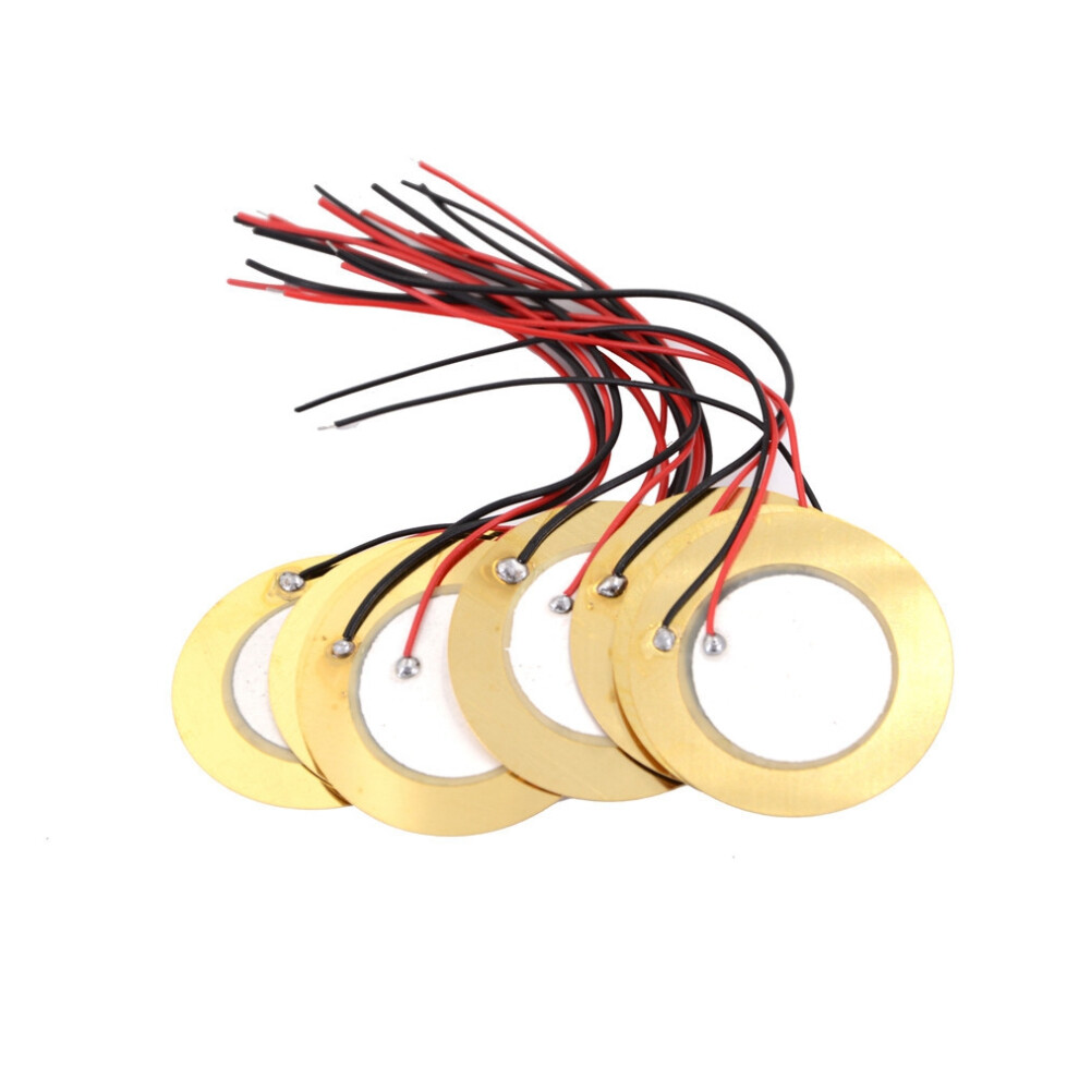 10 Pcs Piezoelectric Piezo Ceramic Plate Dia 27Mm For Buzzer Loudspeaker 4763973197615