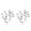 M3 Stainless Steel Self Clinching Nut Fastener 25pcs 3