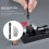 Mini mini perceuse à main en aluminium avec mandrin sans clé + 10 forets hélicoïdaux 3