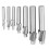 7Pcs M3-M12 Counterbore Milling Cutter High Speed Steel Pilot Slotting Tool End Mill Slot Drill Bit Set 4
