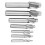 7Pcs M3-M12 Counterbore Milling Cutter High Speed Steel Pilot Slotting Tool End Mill Slot Drill Bit Set 2