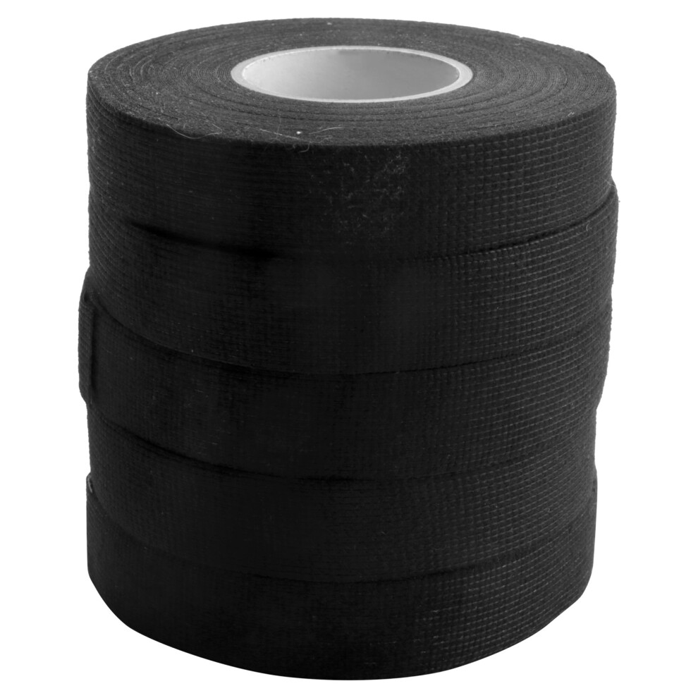 5Pc Heat-Resistant Wiring Harness Tape Looms Wiring Harness Cloth Fabric Tape Adhesive Cable Protection 19Mm X 15M 4763973105603