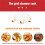 Dehydrator Rack, Hold for Ninja ,Layer Dehydrator Rack Toast Rack Accessorie for 6