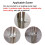 Kit de support de montage de mât à mât antirouille robuste pour TV, CB (ensemble de 3) 5