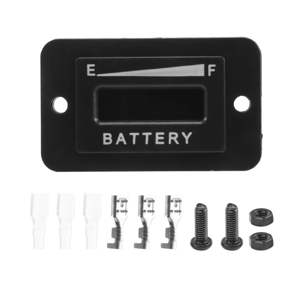 Golf Cart Battery Meter 48V Led Battery Indicator Battery Gauge Battery Level Meter Ip65 For Club Car,Fork Lifts 4763973104880