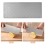 2PCS Diamond Sharpening Stone, Whetstone Honeycomb Surface Diamond Sharpener Plate with Non- Base(400/1000 Grit) 6