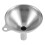 3Pcs Multifunctional Stainless Steel Funnel Essentail Oil Water Spices Wine Flask Filter Funnel Kitchen 4