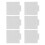 Acrylic Sheet Clear Cast for LED Light Base Table Signs DIY Display Projects Craft Led Lights for Projects 6 Pieces 2