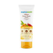 Mamaearth Ubtan Natural Face Wash for Dry Skin with Turmeric & Saffron