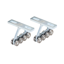 2Pcs Trolley for PA200-1000 Electric , 8 Wheels Trolley Assembly for 1-5/8Inch Strut Channels