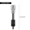 T50 Alternator Pulley Socket Bit with 33 Teeth Tool Alternator Pulley Center Bolt Remover Socket 1