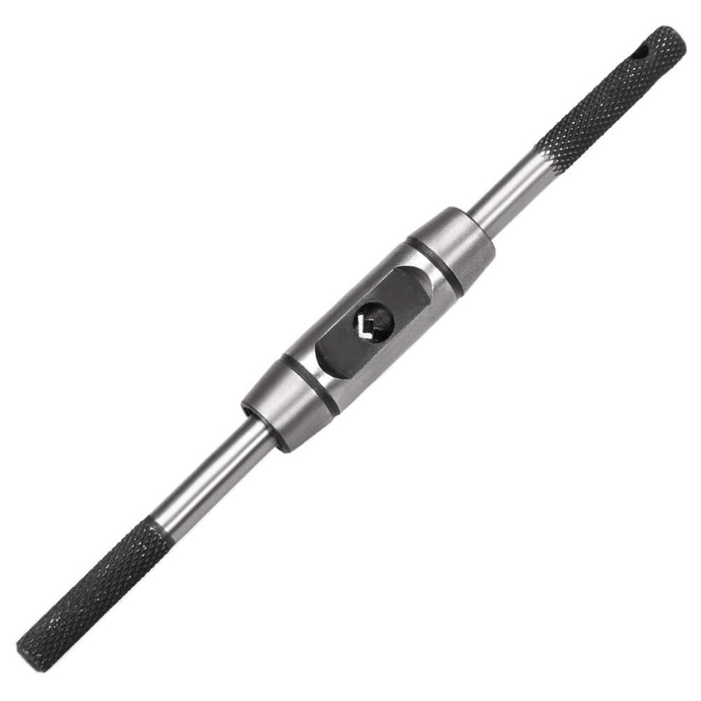 Adjustable Tap Wrench Handle, For Metric M1-M8 Taps, Tap Reamer Tapping Hand Tool, Die-Casting Body 4763973116678