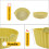 Silicone Pot Mat Cake Molds Silicone Basket Baking Pan for Roasting Microwave Liner Accessories A 9