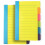 Sticky Notes Divider Sticky Notes Tabs ,Tabbed Self-Stick Lined Bright Colors Notepad, 4X6Inch,2 Pcs 120 Index Notes 1