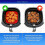 Reusable Silicone Air Fryer Liners,Easy Clean Air Fryer Accessories, Non Stick, AirFryer Accessory Replacement Basket 6