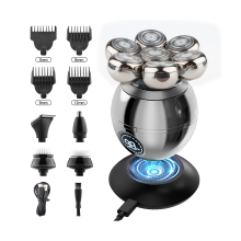 Electric Barber for Men Rechargeable Bald Head Electric 7 Floating Heads Beard Nose Clipper Hair Trimmer