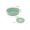 2PCS Air Fryer Silicone Liners Foldable Air Fryer Accessories Reusable Replacement Oven Insert Round Baking Tray 6