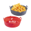 Silicone Air Fryer Liner,Air Fryer Silicone Pot,Non-Stick Reusable Silicone Pot Baking Tray for Air Fryer Accessories B 2