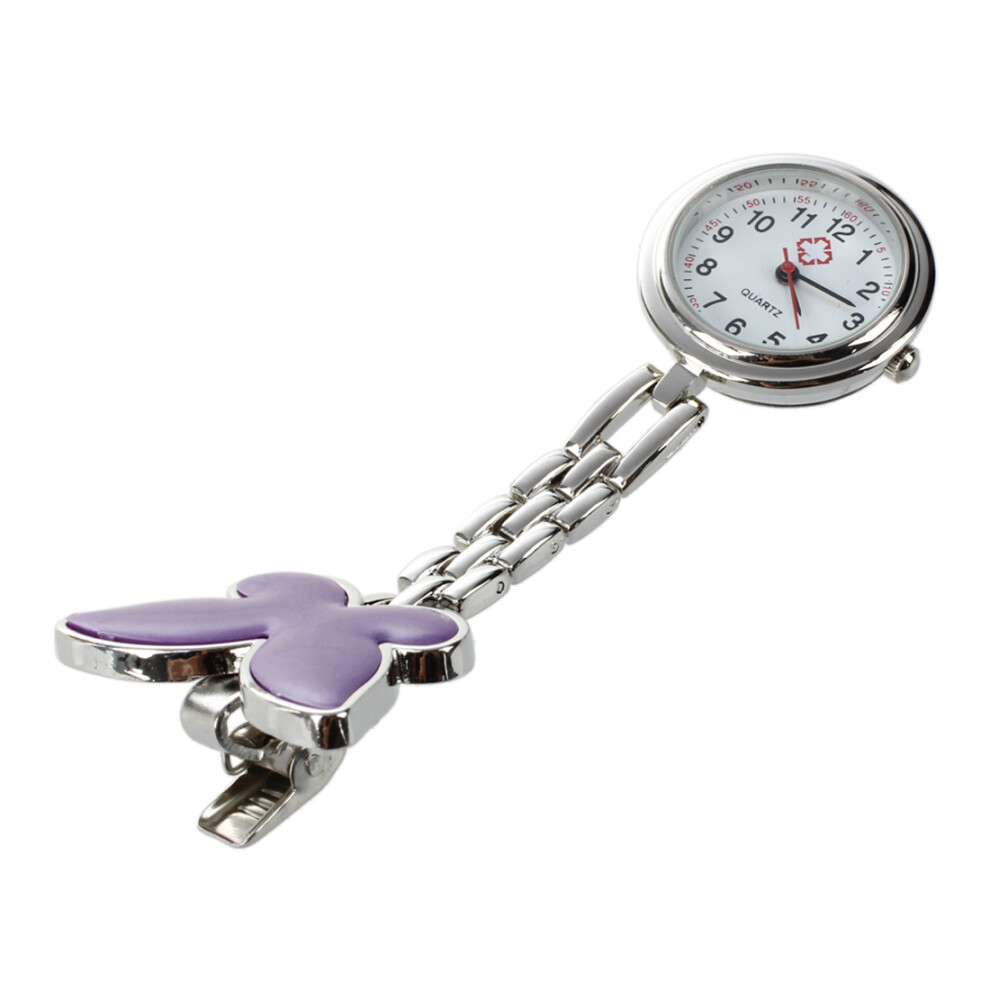 Photos - Wrist Watch pocket watch - Nurses Wacht Heart rate monitor pocket watch Quartz Butterfly Theme