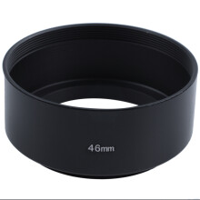 46mm Mount Standard Metal Lens Hood for Canon Nikon Pentax Sony Olympus