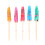 100 Mixed Paper Cocktail Umbrellas Parasols for Party Tropical Drinks Accessories 1
