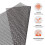 4 Pcs Non Stick BBQ Grill Mesh Reusable PTFE Grilling Net Barbecue Mat for Grilling,Cooking,Baking,Barbecue,40 x 33cm 9