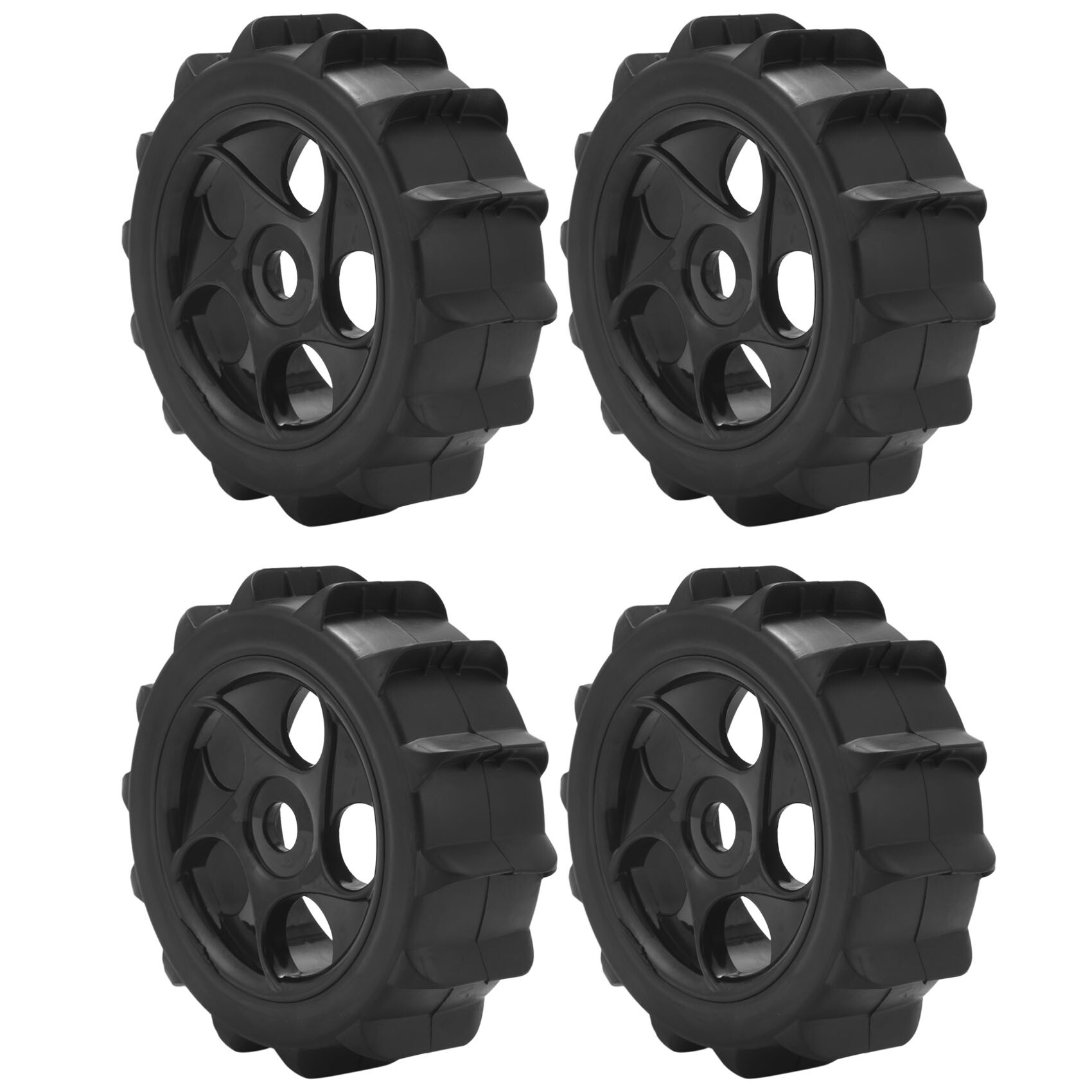 4Pcs RC 1/8 Paddles Snow Sand Tires Tyres Fit HPI AKA 1:8 Off-Road ...