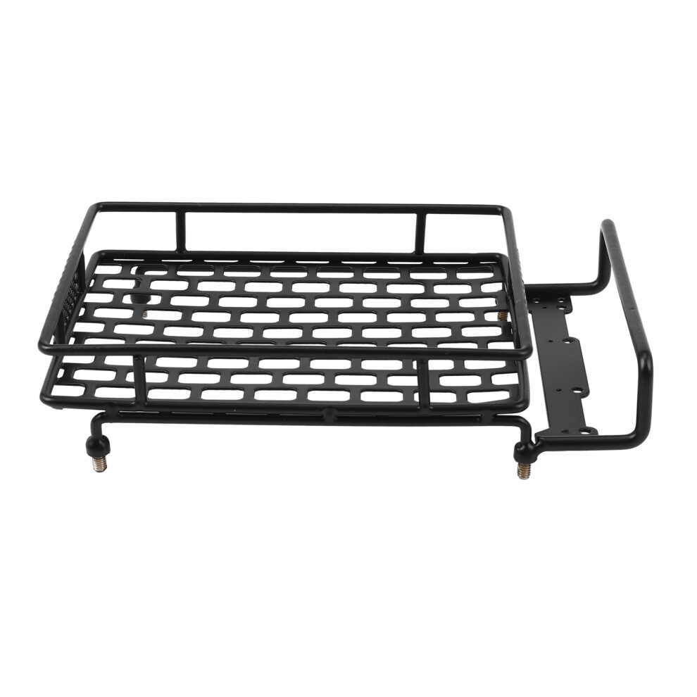 Roof Luggage Rack Led Bar For Wrangler Tamiya Cc01 Axial Scx10 Aluminum Alloy Luggage Rack Car Roof Rack Light 4764074179364