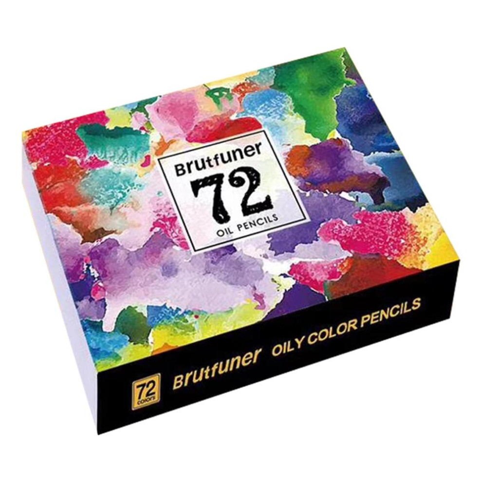 (72 Oil Color Pencils) 48/72/120/150/180 Watercolor Pencils Set Pre-sharpened Water Soluble Color Pencils Art Supplies For