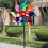 10Pcs High Reflective Bird Scarer Windmill,Bird Deterrent Scarer Windmill,Effective Reflection Color Spinner, Spinners 6