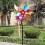 10Pcs High Reflective Bird Scarer Windmill,Bird Deterrent Scarer Windmill,Effective Reflection Color Spinner, Spinners 7
