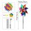 10Pcs High Reflective Bird Scarer Windmill,Bird Deterrent Scarer Windmill,Effective Reflection Color Spinner, Spinners 2