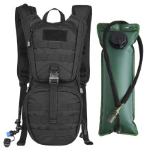 Sac à dos d'hydratation avec poche à eau en EVA de 3 L pour le cyclisme, la randonnée, la course à pied, l'escalade, la chasse, le vélo
