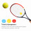 10PCS Tennis Racket Vibration Dampeners Tennis Shape Tennis Racquet Shock Absorbers Tennis Racket Strings Dampers 4