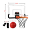 Indoor Mini Basketball Hoop with Electronic Scoreboard-For Door& Wall Office Room Score Basketball Hoop for Teens,Adults 2