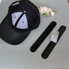 Lot de 50 bandeaux adhésifs absorbant la transpiration pour casquette jetable, bande adhésive absorbante pour visière, noir