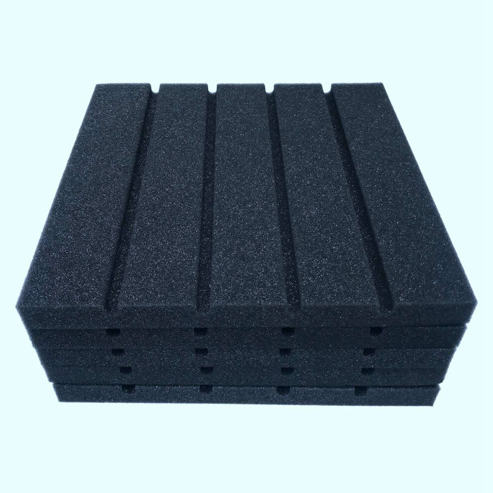 6Pcs Recording Studio Soundproofing Acoustic Panels Foam Thick Sponge Light Weight Absorption Acoustic 4764074109200