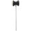 Stainless steel & felt Shaft Black Drum Pedal Bass Drum Beater Instrument Accessory Part 1