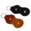 Guitar Picks Holder Case - Leather Keychain Plectrum Key Fob Cases Bag (2 Pack - black,brown) 3