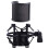 Microphone Shock Mount with Microphone Filter Windscreen Suspension Shock Mount Holder Clip 1