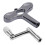Continuous Motion Speed Key Universal Drum Tuning Key Percussion Drum Hardware Tool + Drum Square Drive Wrench Drum Key 1